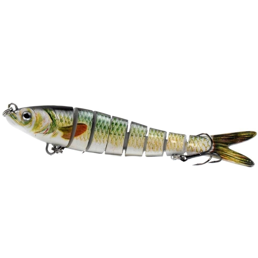 5.5in , 0.92oz Bionic Multi Jointed Hard Bait S Swimming Action Fishing Lure Image 3