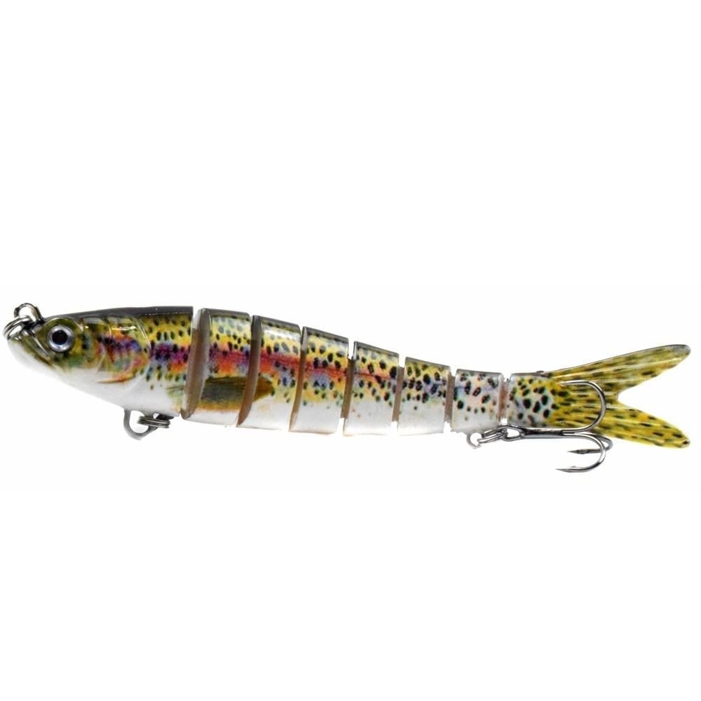 5.5in , 0.92oz Bionic Multi Jointed Hard Bait S Swimming Action Fishing Lure Image 4