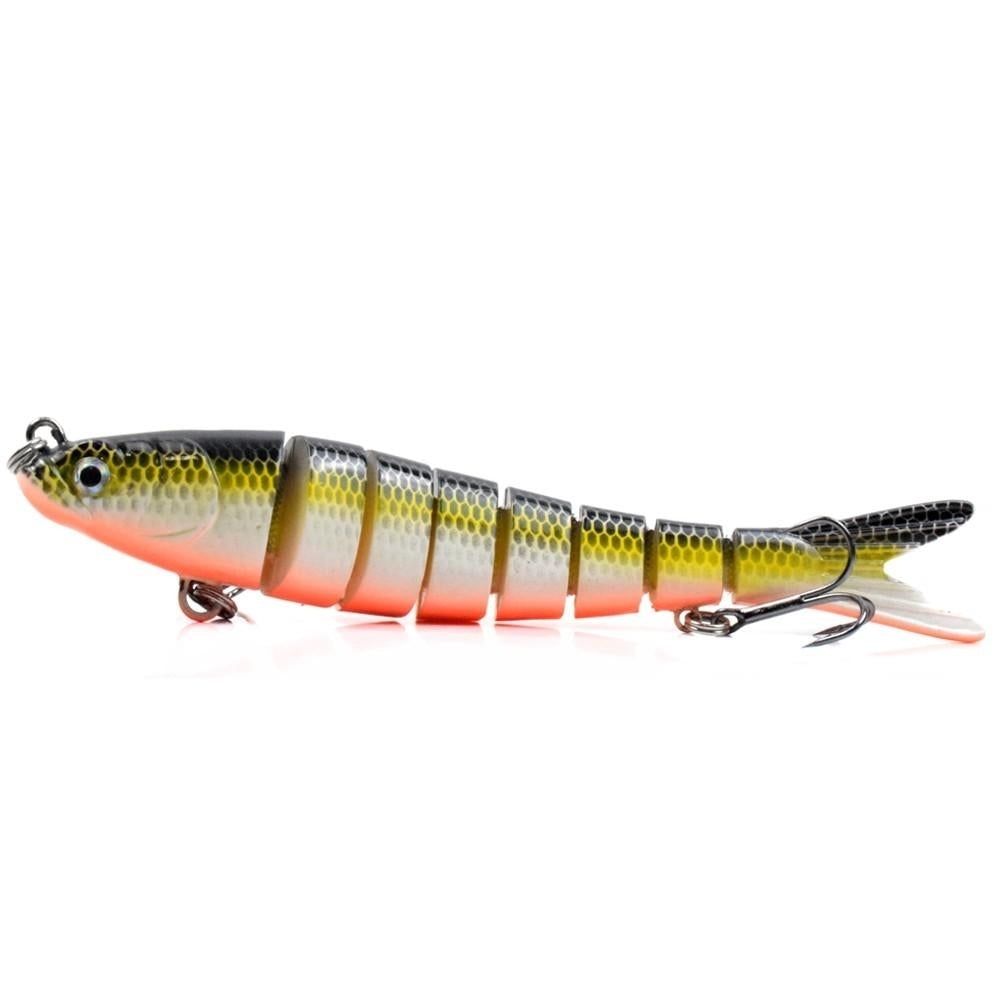 5.5in , 0.92oz Bionic Multi Jointed Hard Bait S Swimming Action Fishing Lure Image 5