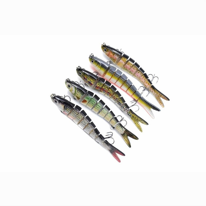 5.5in , 0.92oz Bionic Multi Jointed Hard Bait S Swimming Action Fishing Lure Image 6