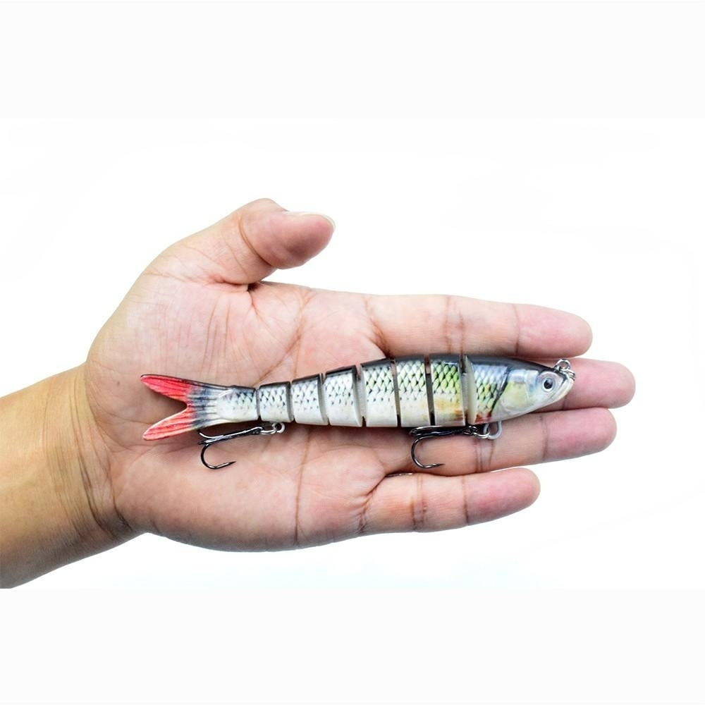 5.5in , 0.92oz Bionic Multi Jointed Hard Bait S Swimming Action Fishing Lure Image 8