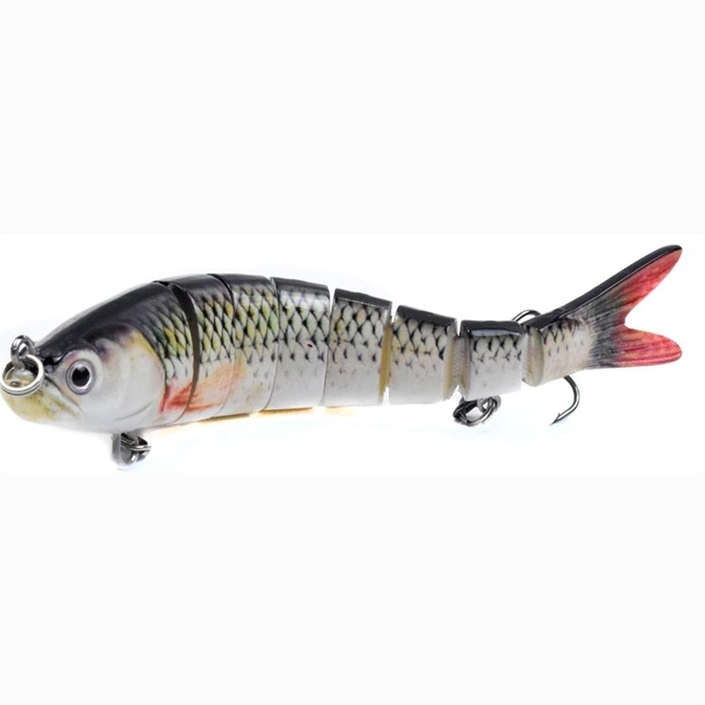 5.5in , 0.92oz Bionic Multi Jointed Hard Bait S Swimming Action Fishing Lure Image 10