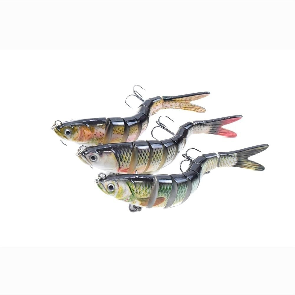 5.5in , 0.92oz Bionic Multi Jointed Hard Bait S Swimming Action Fishing Lure Image 11