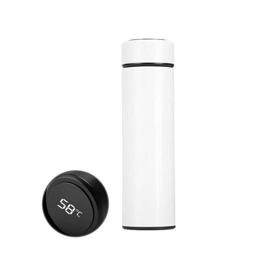 500ml Vacuum Thermos LED Temperature Display Water Bottle Image 1