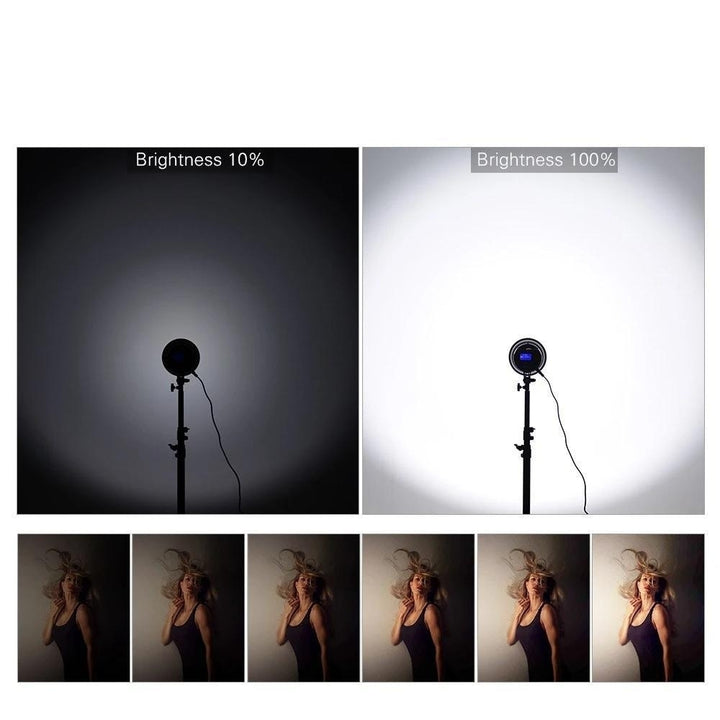 60W 5600K LED Continuous Video Light Studio Lamp Image 4