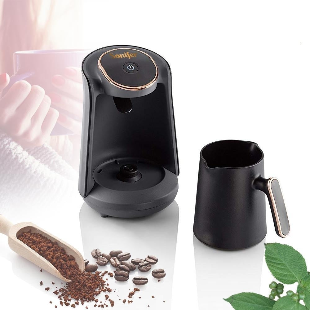 800W Automatic Coffee Maker Machine, Cordless Image 3