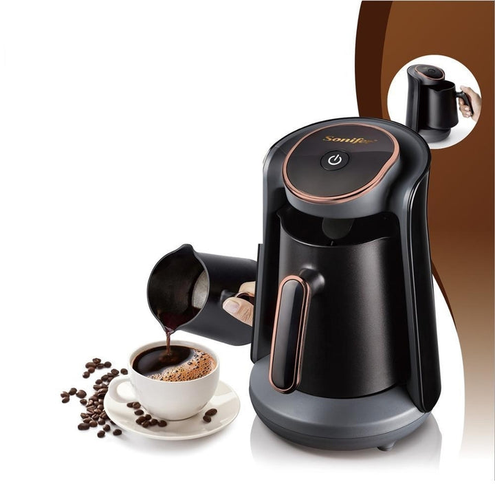 800W Automatic Coffee Maker Machine, Cordless Image 5