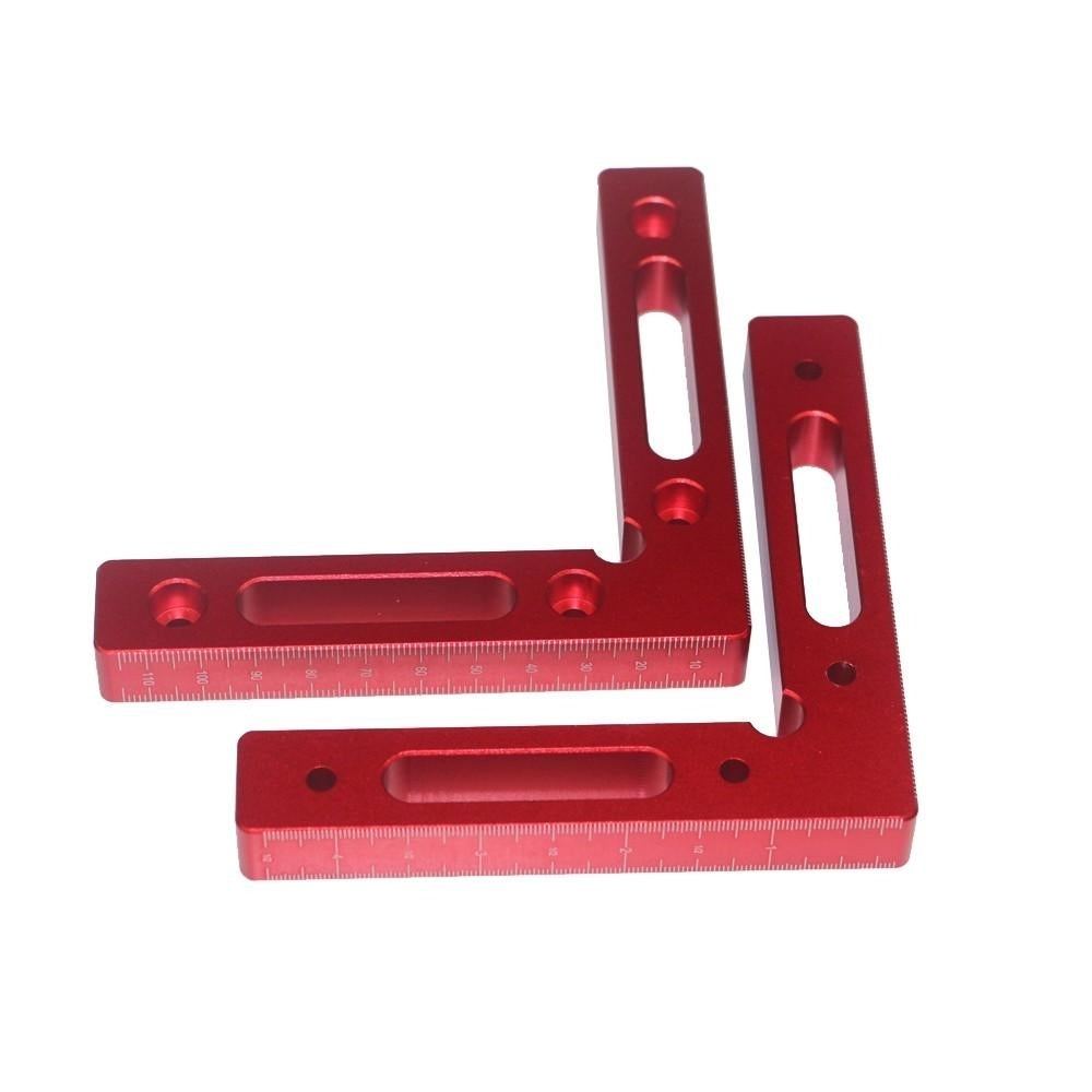 90 Degree Precise Clamping Square Scales Woodworking Machinist Positioning Right Angle Ruler Measure Image 4