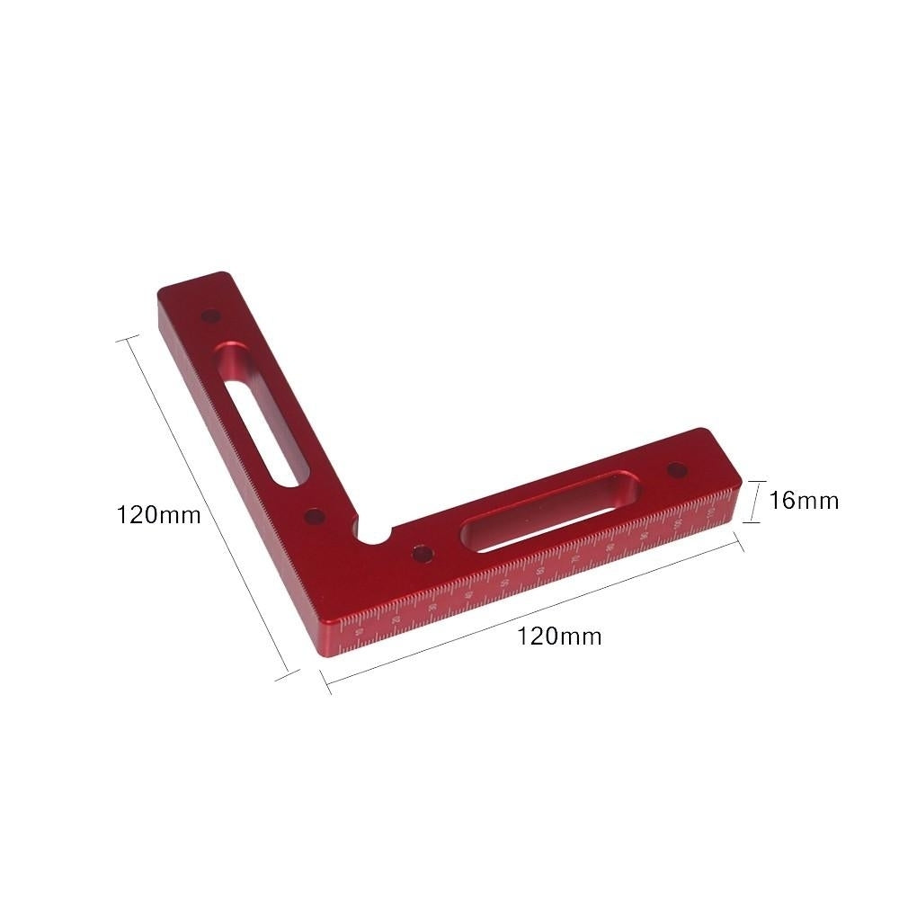 90 Degree Precise Clamping Square Scales Woodworking Machinist Positioning Right Angle Ruler Measure Image 6