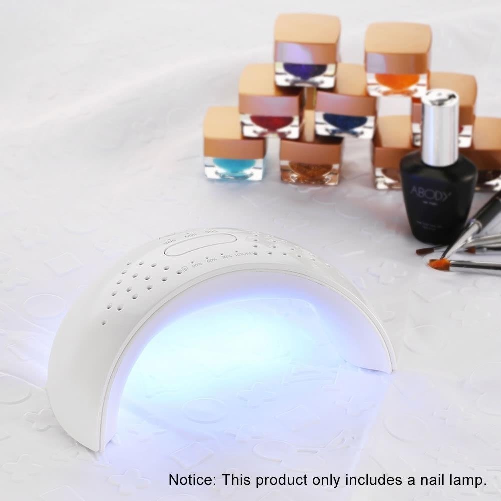 Abody 12W LED UV Lamp Cordless Nail Dryer Fingernail and Toenail Nail Curing Machine Nail Art Painting Salon Tool Image 4