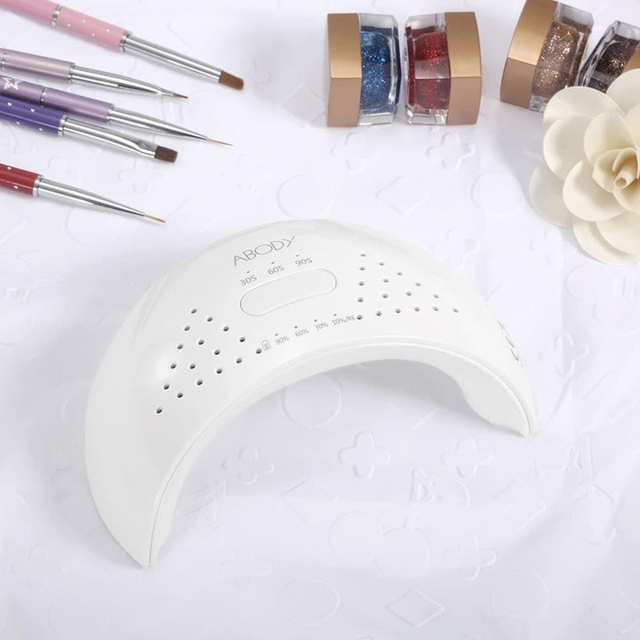 Abody 12W LED UV Lamp Cordless Nail Dryer Fingernail and Toenail Nail Curing Machine Nail Art Painting Salon Tool Image 9