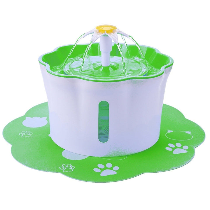 Automatic Electric Water Dispenser Feeder Bowl for Cats Dogs Multiple Pets 2.6L Image 3