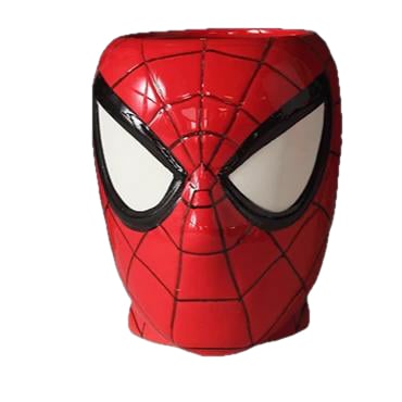 Creative 3D Cartoon Super Hero Iron SpiderMan TreeMan Cup Milk Coffee Ceramic Mugs Fashion The Avenger Baby Flowerpot Image 4