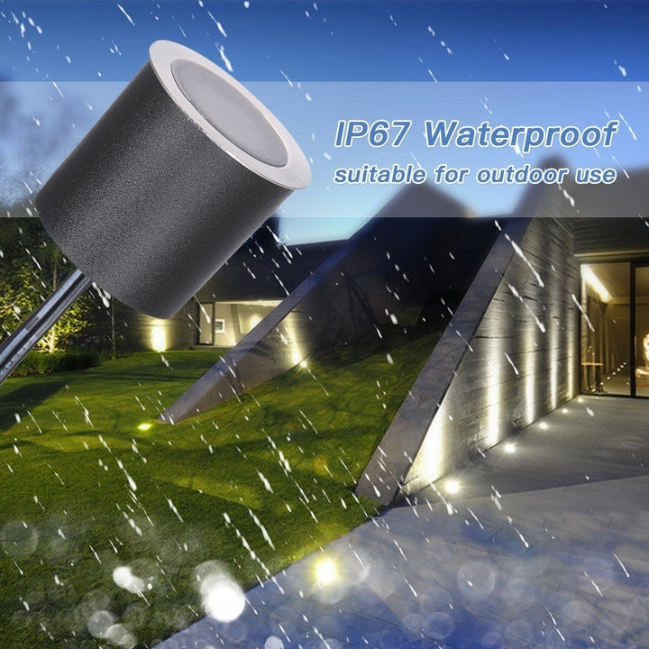 DC12V Recessed LEDs Deck Lights IP67 Waterproof Outdoor In-ground Lamp Landscape Light Image 9