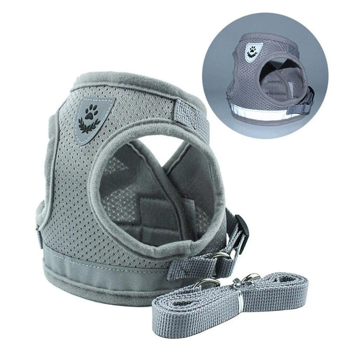 Dog Harness No-Pull Pet Harness Step-in Air Dog Harness, Soft Mesh Reflective Image 3