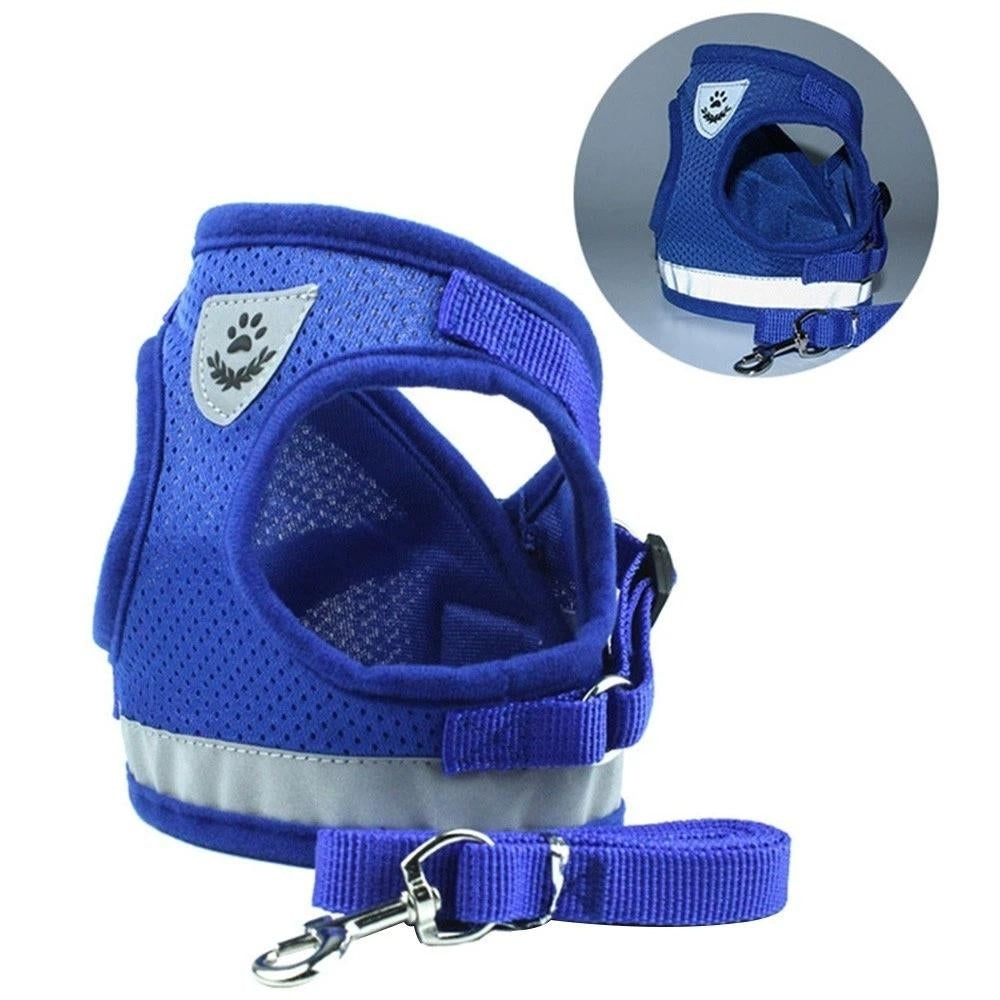 Dog Harness No-Pull Pet Harness Step-in Air Dog Harness, Soft Mesh Reflective Image 4