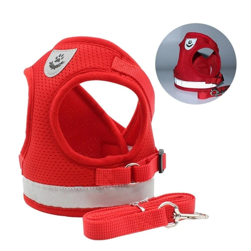 Dog Harness No-Pull Pet Harness Step-in Air Dog Harness, Soft Mesh Reflective Image 5