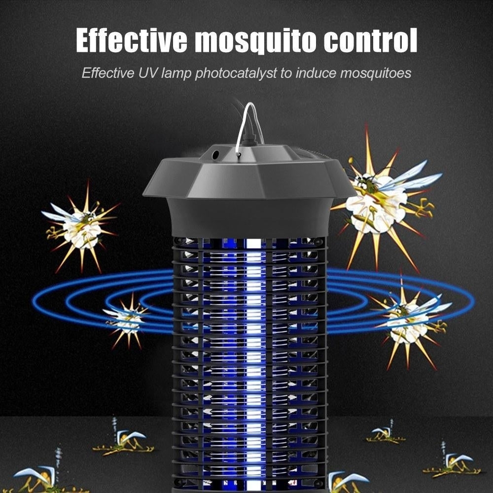 Electric Bug Zapper Mosquito Killer UV lamp for Home Living Room Bedroom Office Indoor Image 10