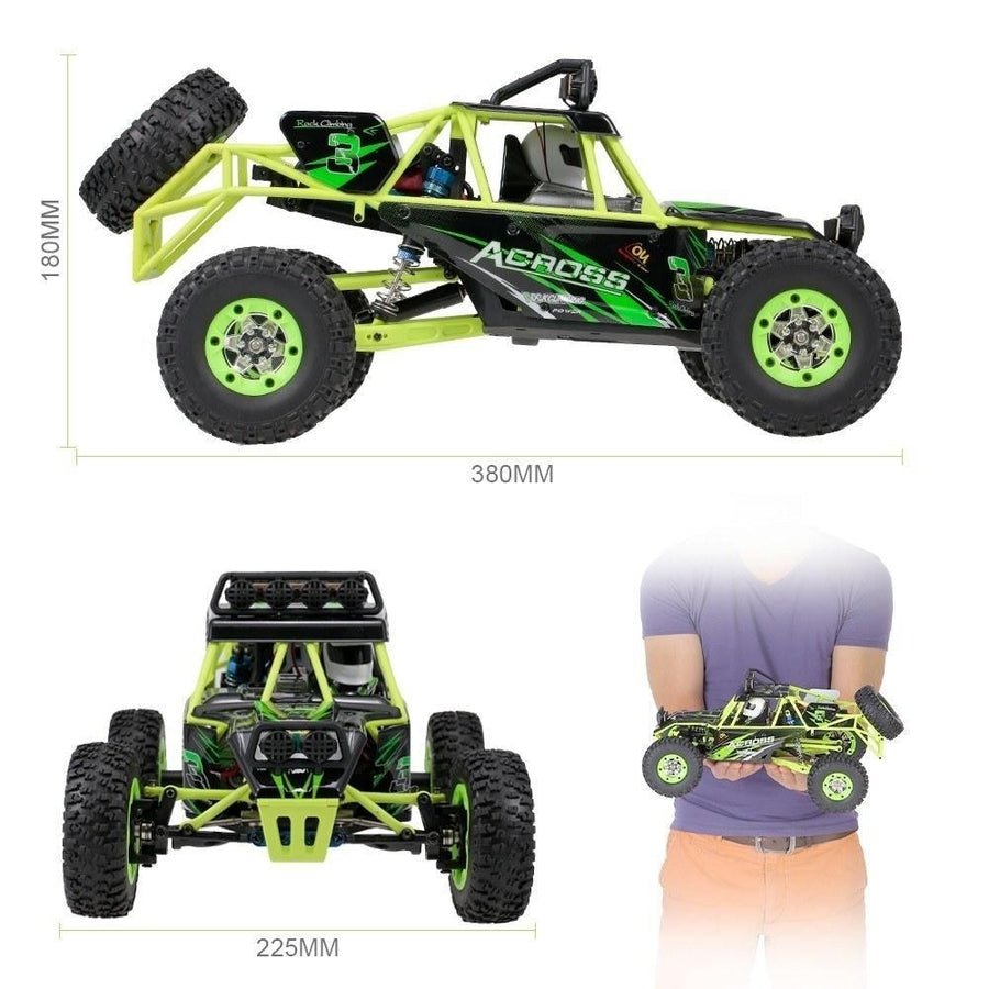 1,12 2.4G 4WD 50km,h High Speed RC Car Off Road Rock Crawler Cross-country RC Truck Image 1