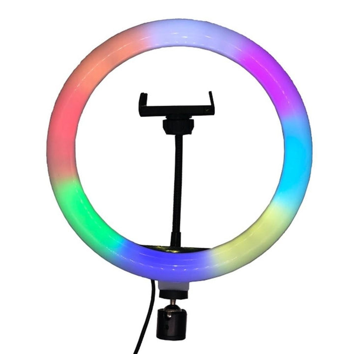 10 Inch RGB Ring Light Photography Lamp Beauty Image 1