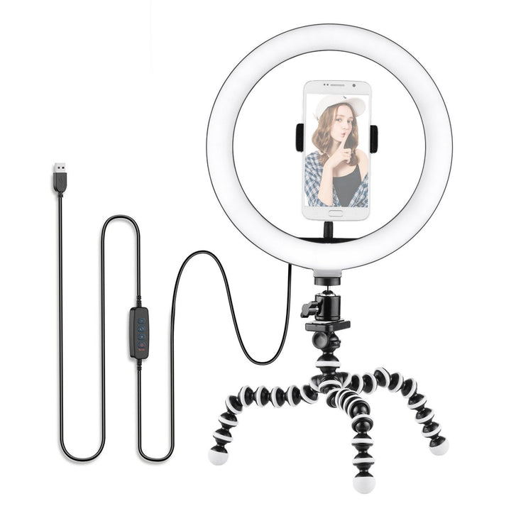 10 Inch,26cm Ring Video Light Kit Image 1