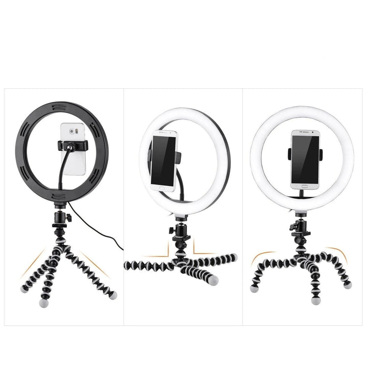 10 Inch,26cm Ring Video Light Kit Image 7