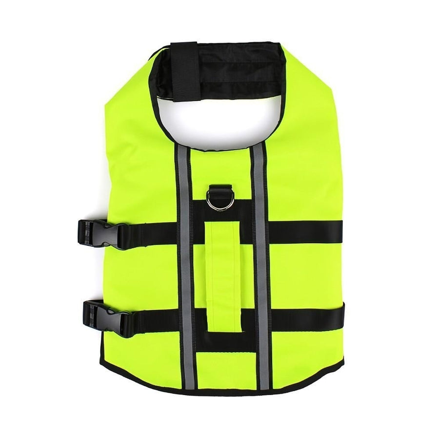 Foldable Dog Life Jacket Inflatable Airbag Pet Life Vest Image 1