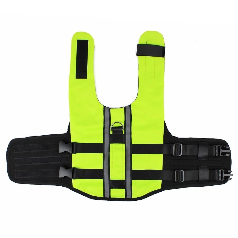 Foldable Dog Life Jacket Inflatable Airbag Pet Life Vest Image 2