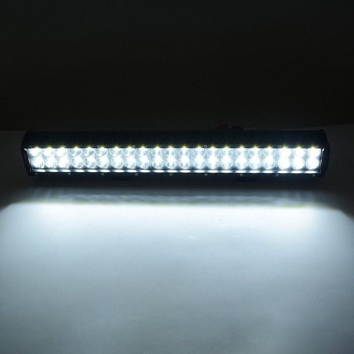 126W 20inch Waterproof Spot Flood Combo for ATV Truck Led Lights Driving Lamp Image 4