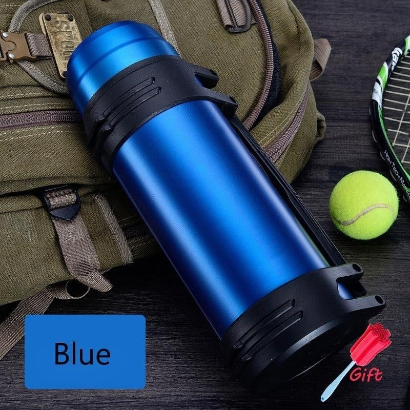 High Capacity Stainless Steel Thermos Fashion Everyday, Outdoor,automotive Water Cup Portable Insulation Vacuum Cup Image 4