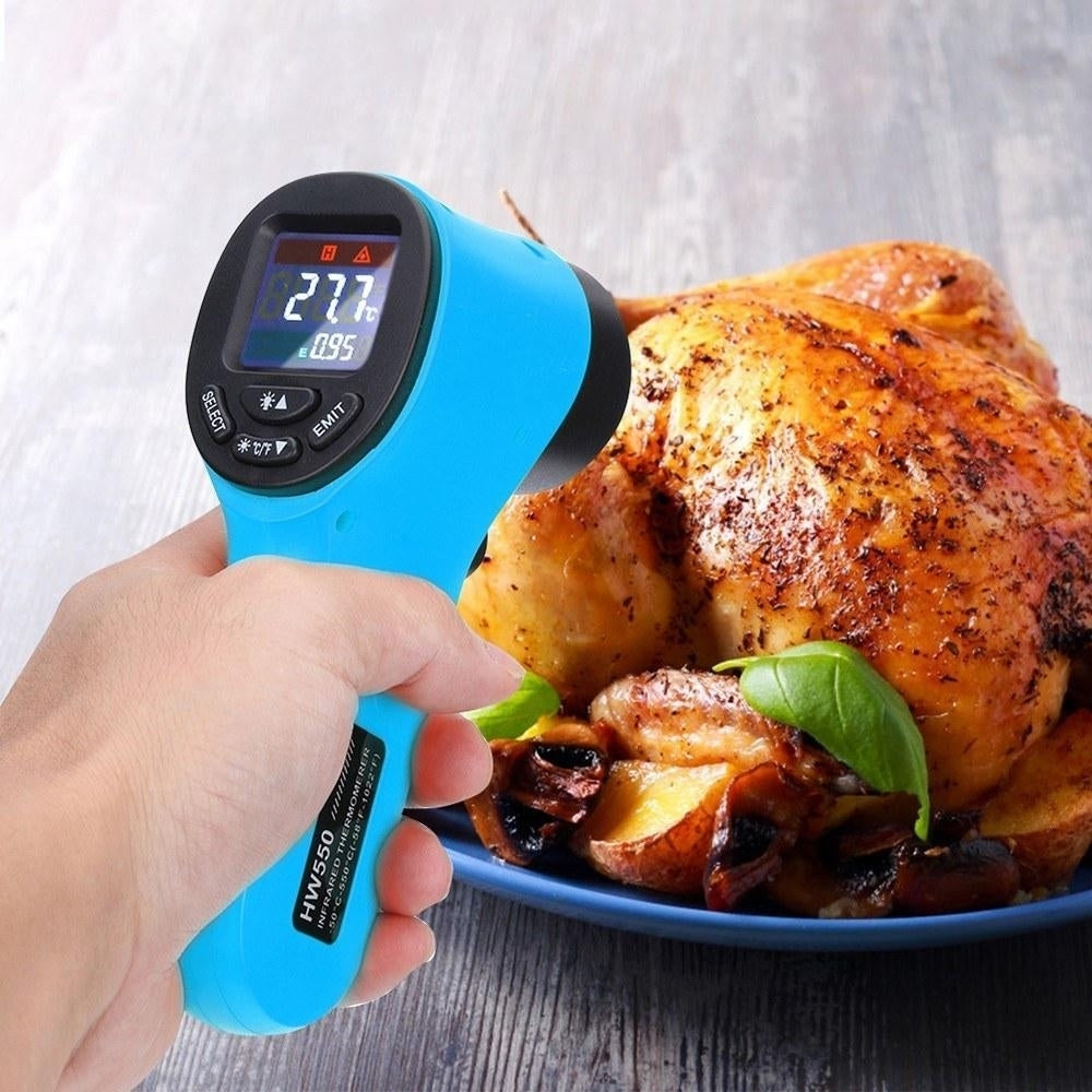 Handheld Non-contact Digital Infrared Thermometer Image 4