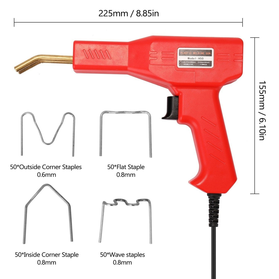 Handy Plastics Welders Garage Tools Hot Staplers Machine Staple PVC Repairing Image 8