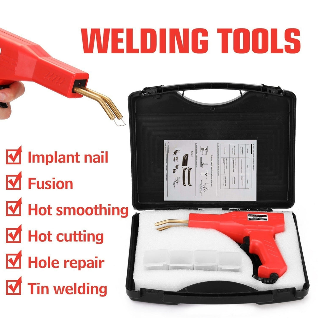 Handy Plastics Welders Garage Tools Hot Staplers Machine Staple PVC Repairing Image 11