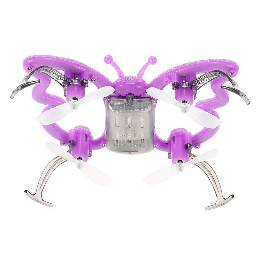 2.4GHz One-key Motion Controlling Butterfly Shape Drone RC Quadcopter RTF Image 2