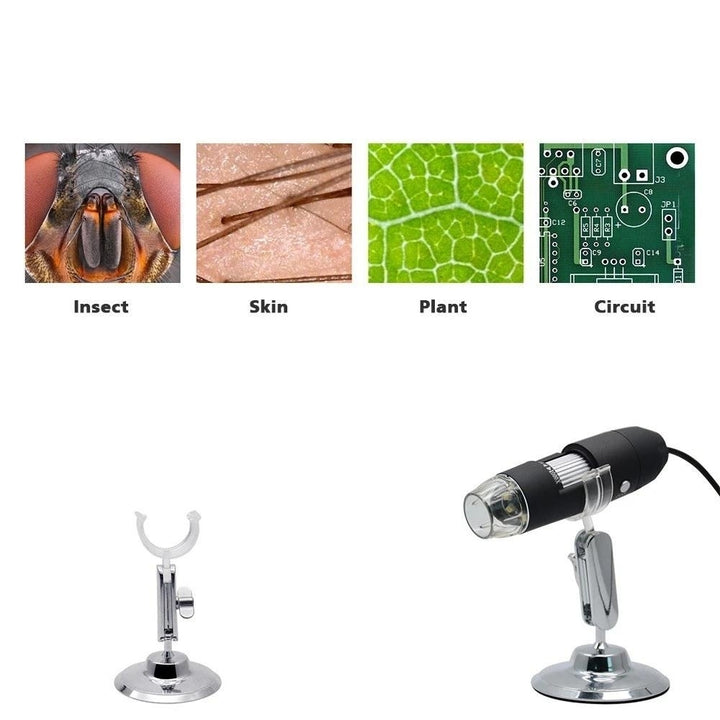 3 in 1 Electronic Microscope 1080P HD Digital Magnifier Image 5