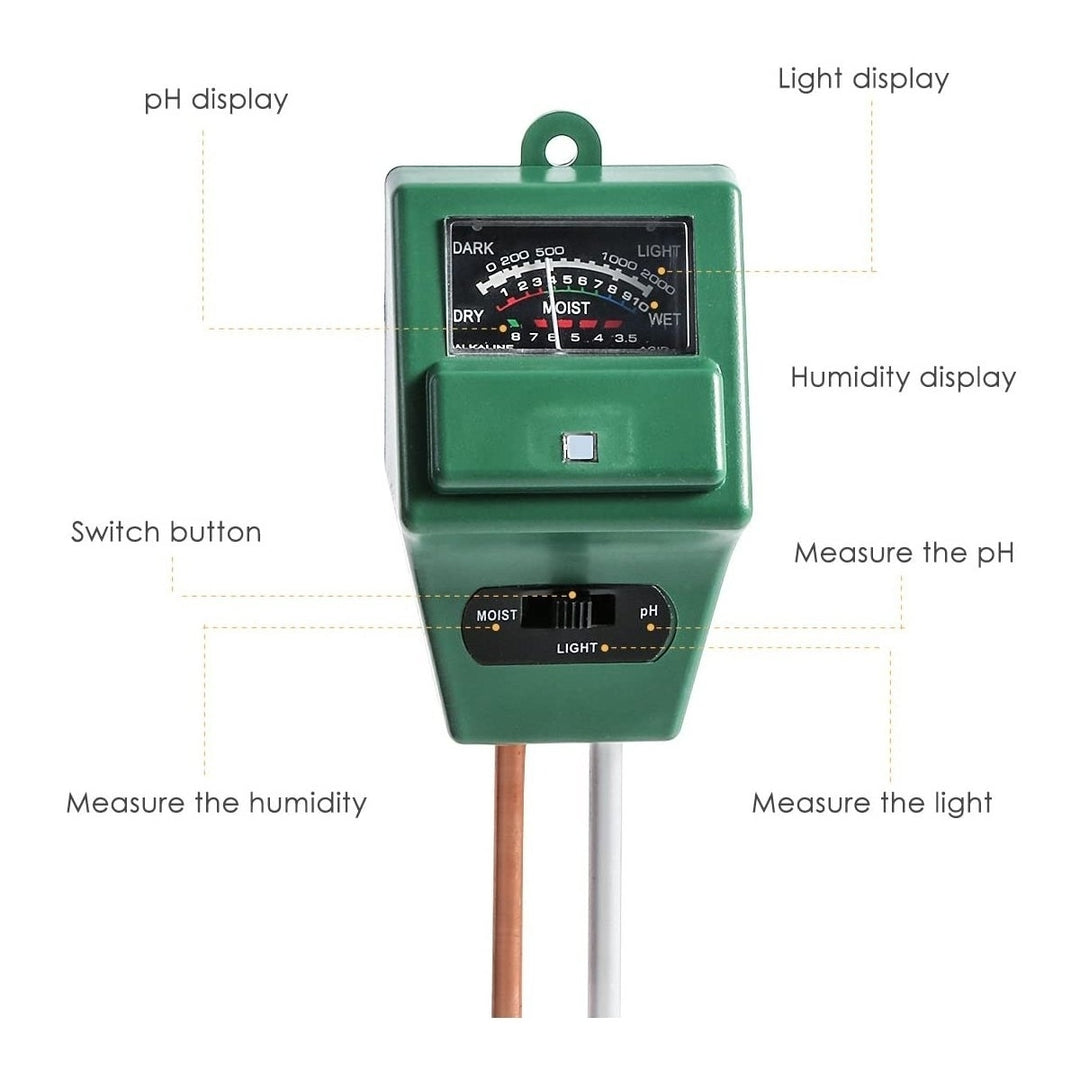 3 in 1 Smart Wood Soil Moisture Meter Sensor Test Tools Kit Image 9