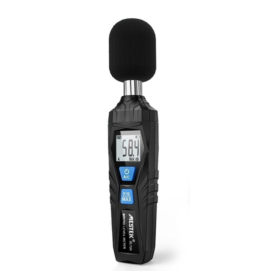 30~130dB Meter Noise Detector Measuring Instrument Mini Audio Sound Level Decibel Monitor Indicator Image 1