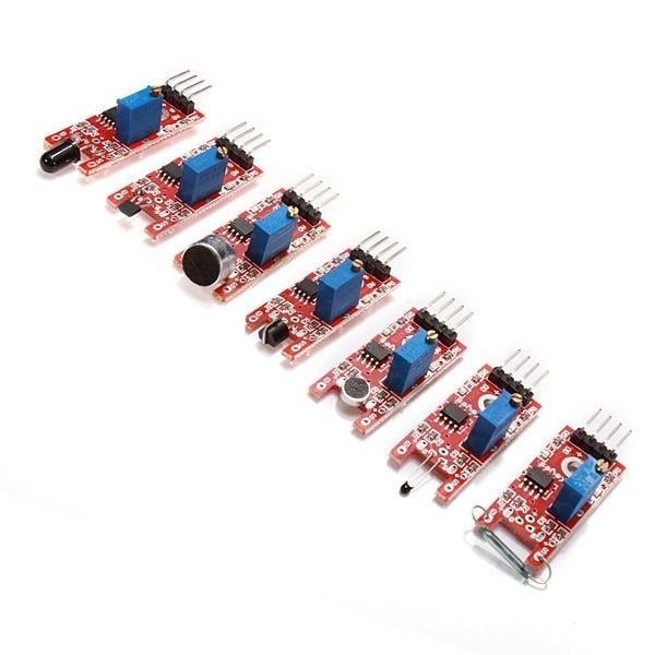 37 In 1 Sensor Module Board Set Starter Kits - products that work with official Arduino boards Image 3