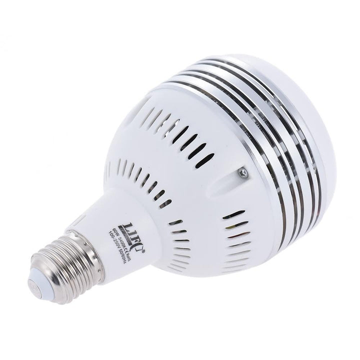 60W LED Daylight Balanced E27 5400K Light Bulb Studio Modeling Lamp for Photography Video Lighting 100~250V Image 3