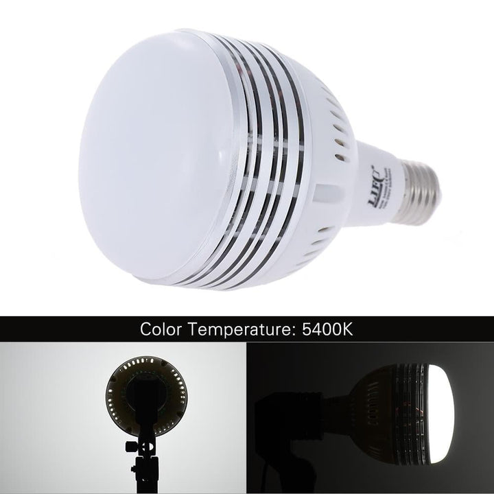 60W LED Daylight Balanced E27 5400K Light Bulb Studio Modeling Lamp for Photography Video Lighting 100~250V Image 5