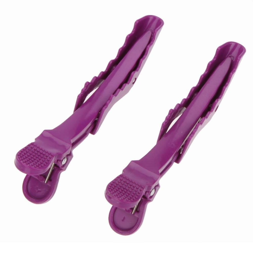 6Pcs Sectioning Clips Clamps Hairdressing Salon Hair Grip Crocodile DIY Accessories Hairpins Plastic Image 5