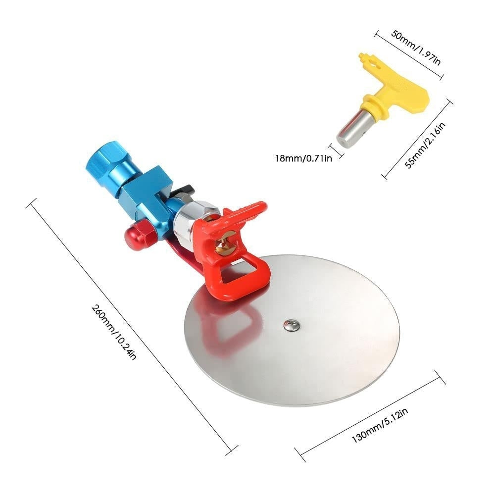 7,8" Paint Sprayer Spray Guide Tool Airless Tip of Spraying Machine for Graco Wagner Titan Image 9