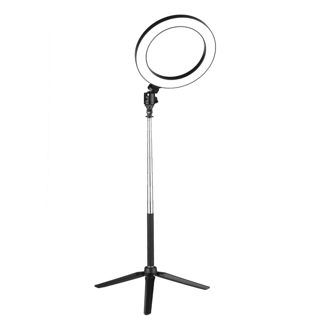 8inch Ring Light with Adjustable Tripod Stand Dimmable Selfie Makeup Ringlights for Video Live Stream Photography Image 1