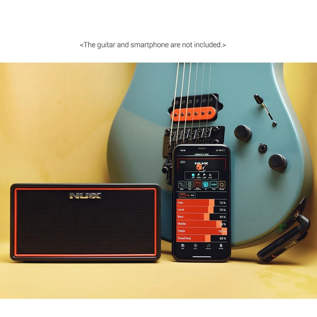 Air Mini Wireless Stereo Modelling Electric Guitar Bass Amplifier Image 4