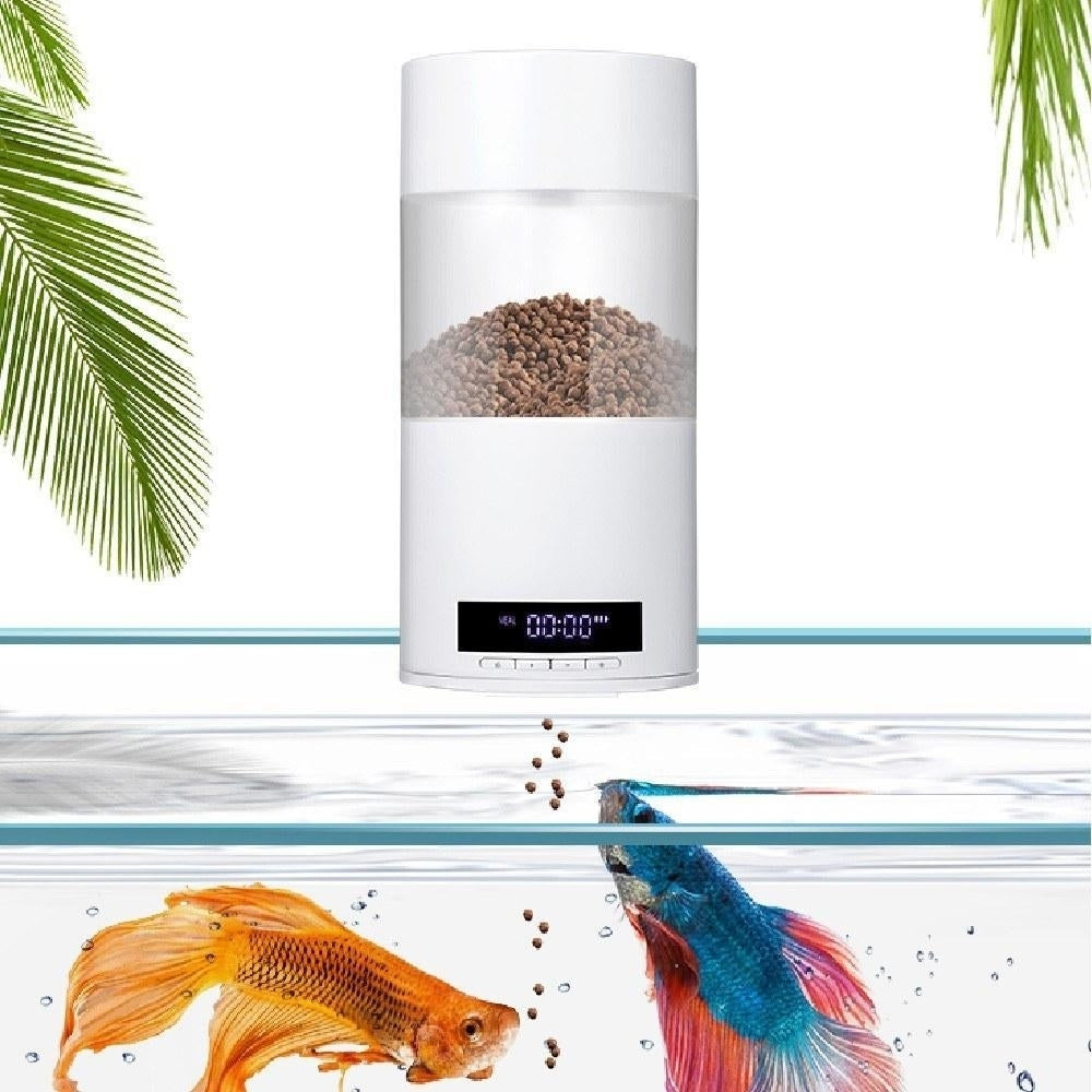 Automatic Fish Feeder Smart Digital Food Dispenser Timer Image 4