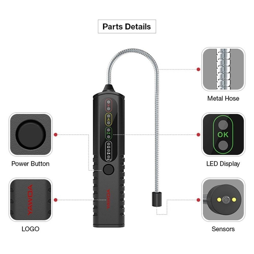 Automobile Brake Oil Detector Testing Pen Water Fluid Tester Universal LED Indicator Tool Image 5