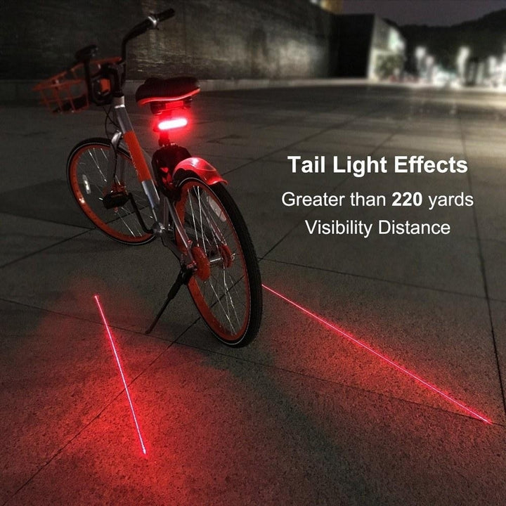 Bikelight Brake Bicycle Rear Light Tail Lamp Image 10