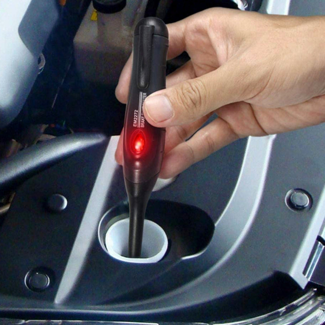 Brake Fluid Tester Pen Auto Diagnostic Testing Tool For DOT 3 DOT4 and 5 with 1 LED Indicator Image 5