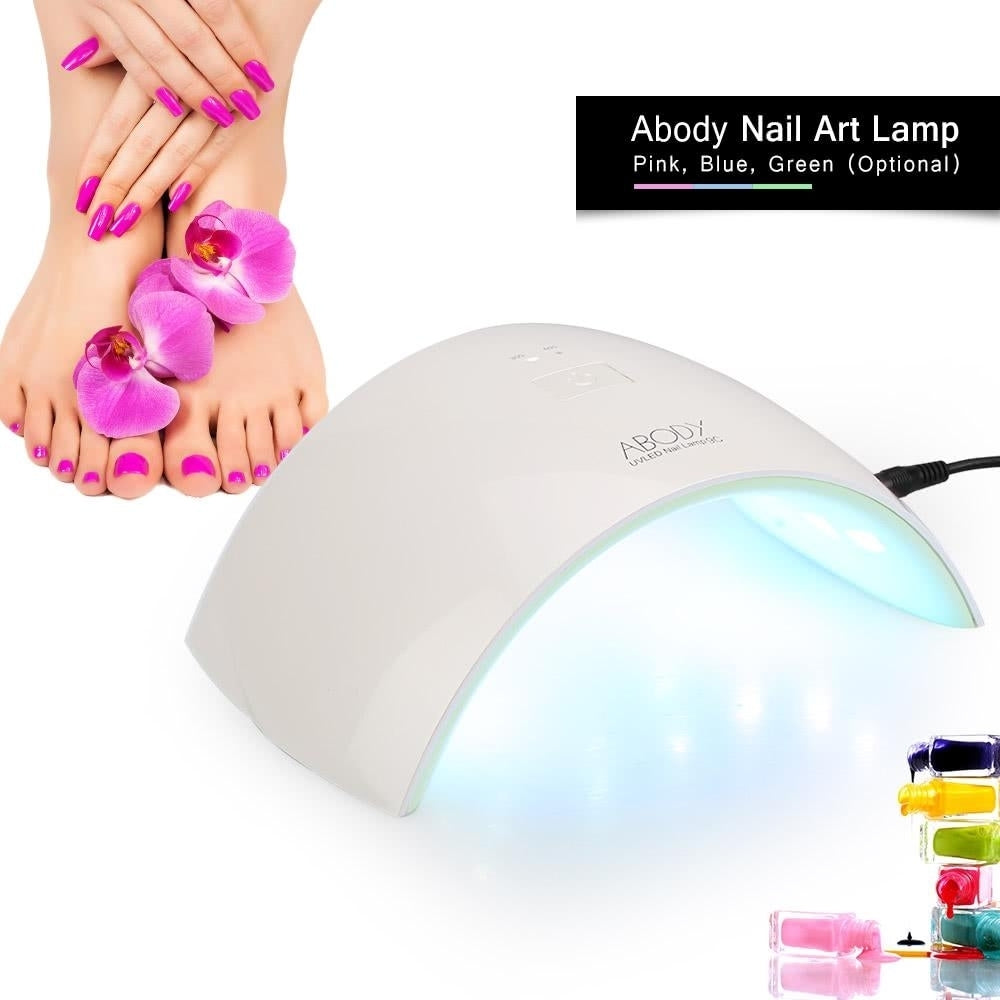 LED UV Lamp Nail Gel Dryer Curing White Light Nail Art Painting Salon Tool Image 11