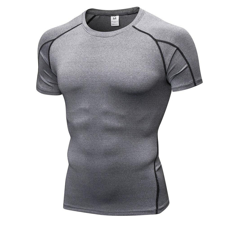 Men Short Sleeve Compression Shirt Pack of 3 Image 1